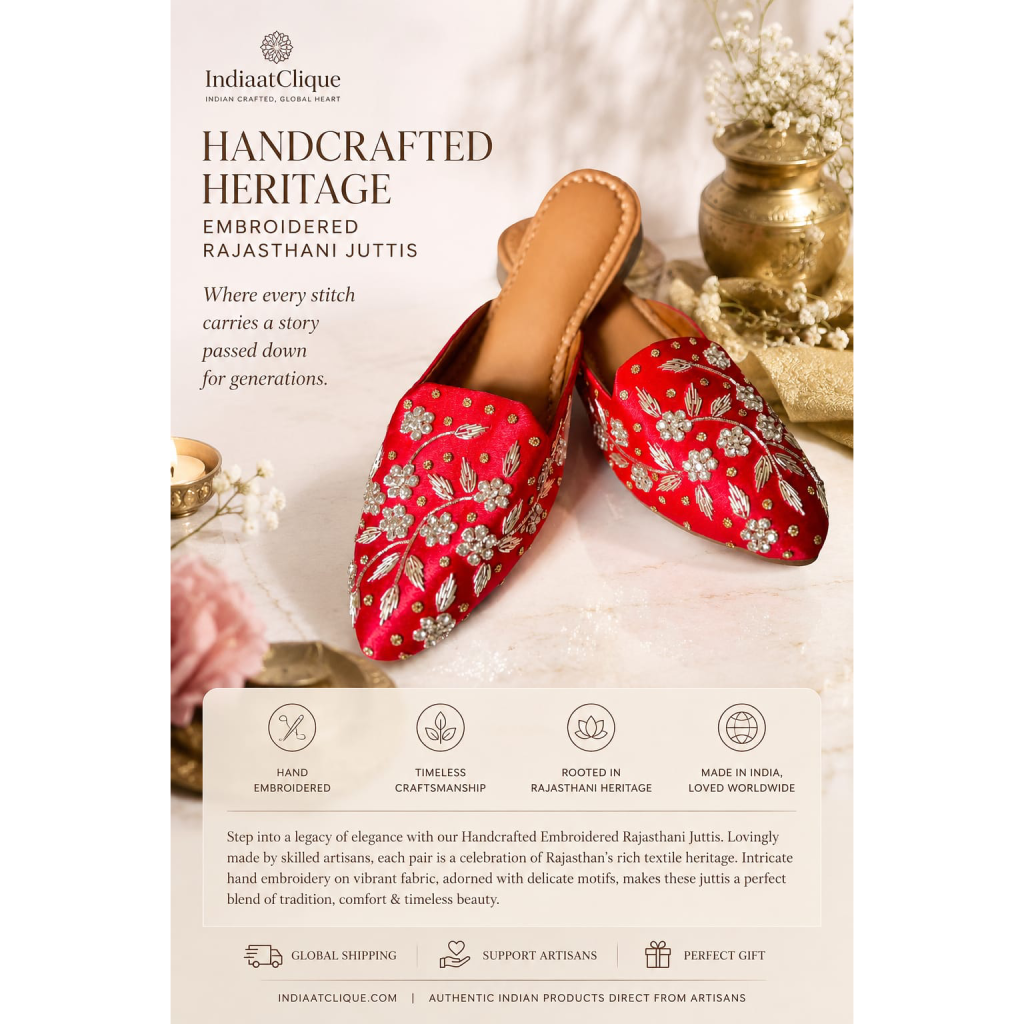 Gulnaar Heritage Juttis - Image 3