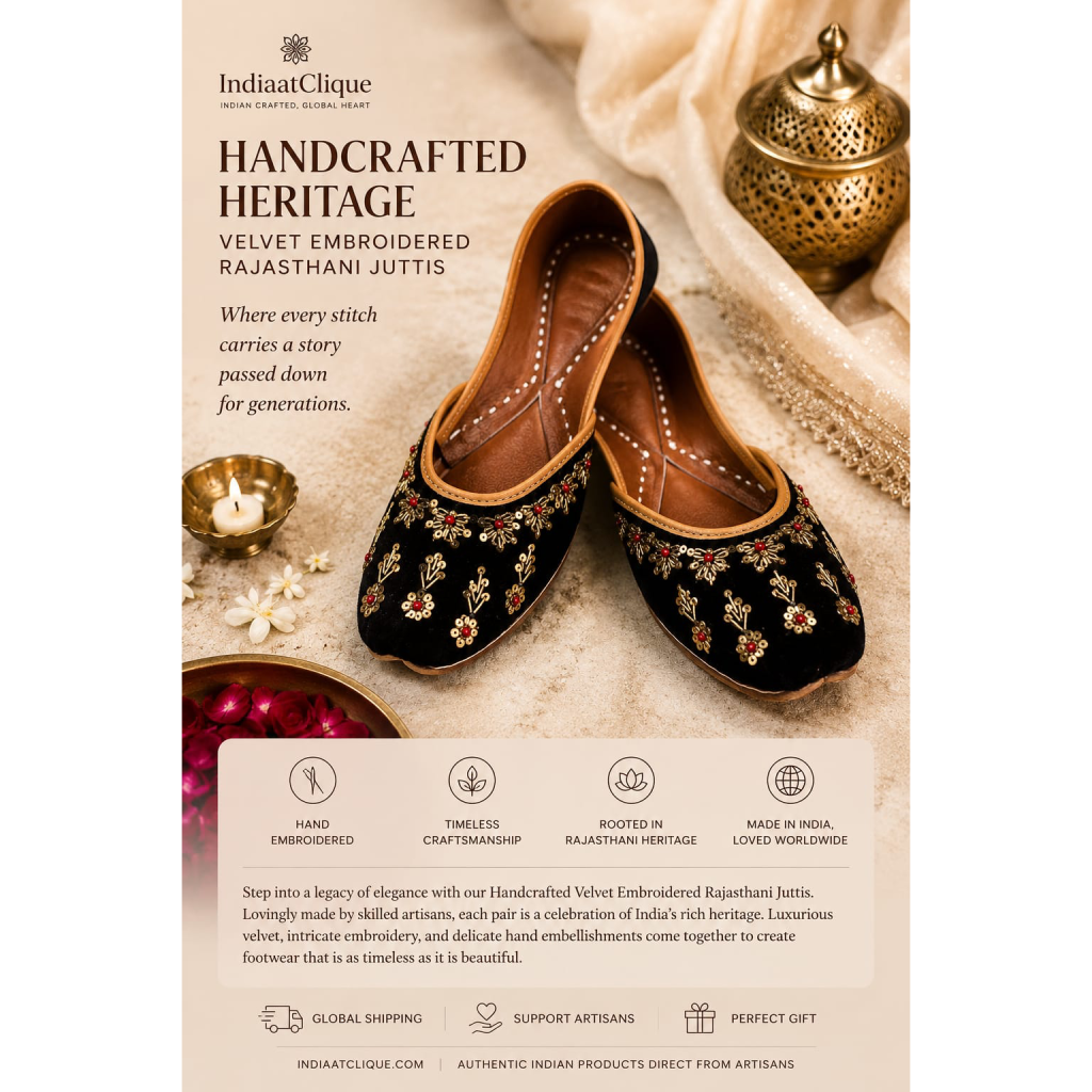 Noor-E-Zareen Velvet Juttis - Image 5